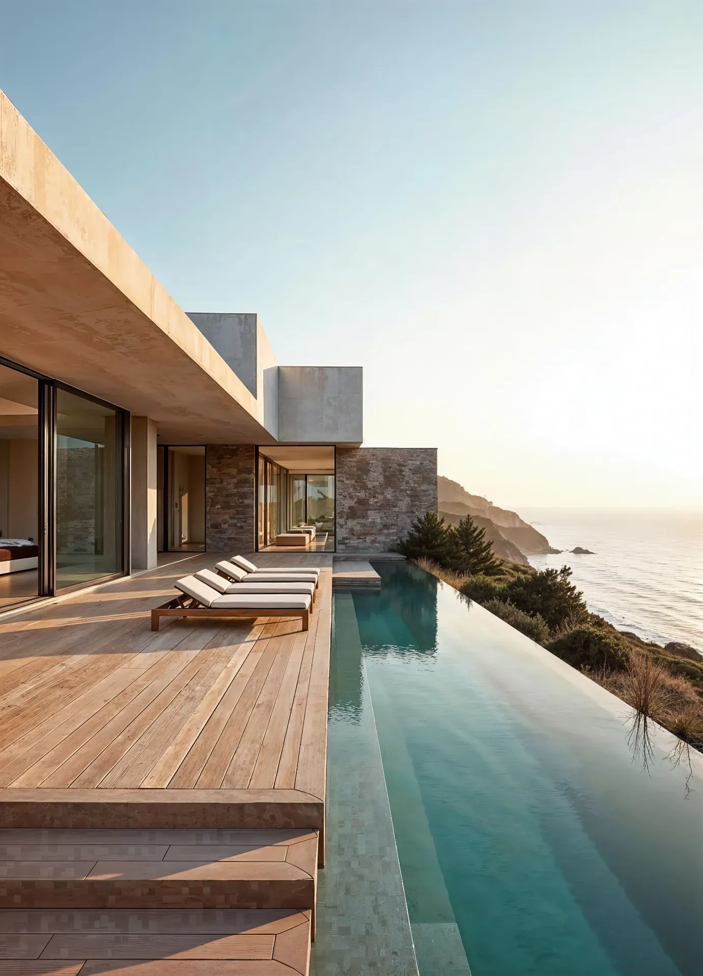Luxury investment property with infinity pool overlooking the ocean
